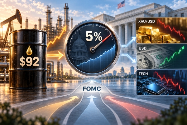 ราคาน้ำมันพุ่งดัน Bond Yield ใกล้ 5% งานนี้ ทองคำ ดอลลาร์ หุ้นเทคกระทบแค่ไหน