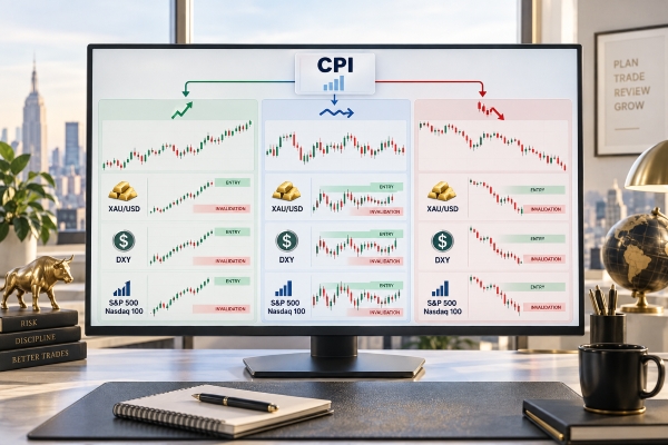 หลัง CPI สหรัฐฯ ออก ควรรอหรือไล่ราคา วิธีสร้าง 3 Scenario สำหรับทอง ดอลลาร์ และดัชนีหุ้น