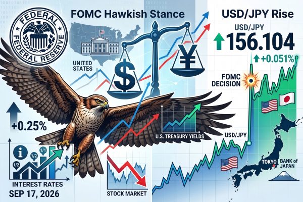 ドル円は上昇、FOMCのタカ派姿勢が市場に与えた影響とは