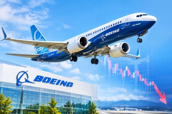 ボーイング株価が下落した理由とは?737 MAXの生産遅れとキャッシュフローを解説
