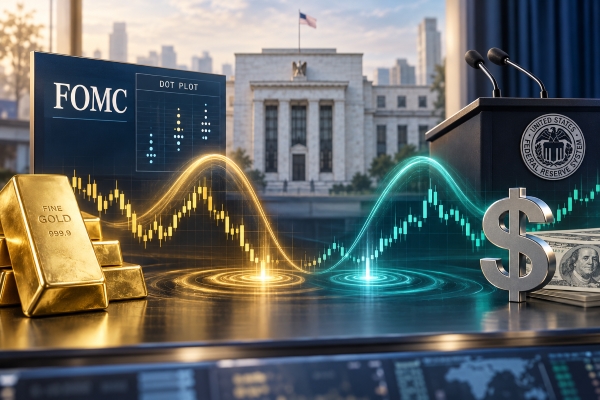 จับตาตลาดหลัง FOMC ทำไมทองกับดอลลาร์มักเหวี่ยงสองรอบ อ่านมติดอกเบี้ย Dot Plot และสัญญาณจากประธาน Fed