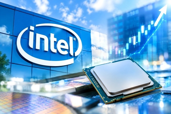 インテル株価は約8%上昇、AIラリー再燃とCPU供給制約が支援材料に